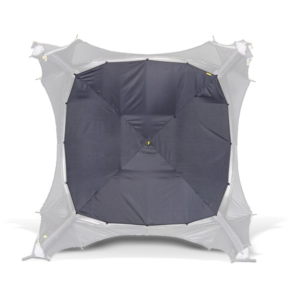 Close-up of Zempire Speedbase 2 Heat Shield Liner showcasing clip fasteners