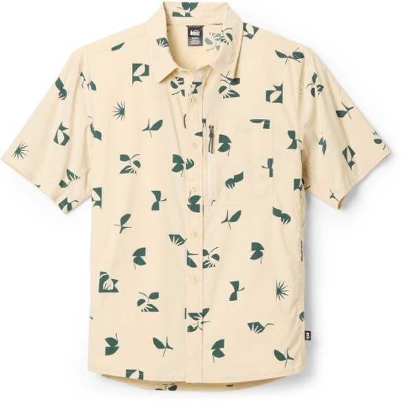 Close-up of Adventure Ready Men's Hiking Shirt showcasing the fabric texture and features.