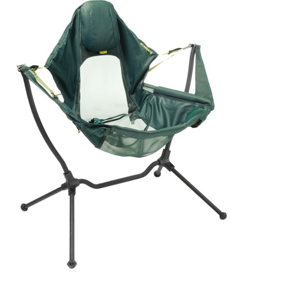 Stargazer Deluxe Reclining Camp Chair in a serene outdoor setting, ideal for stargazing.