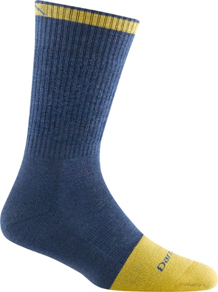 Side view of women's Merino wool boot cushion socks perfect for hiking.