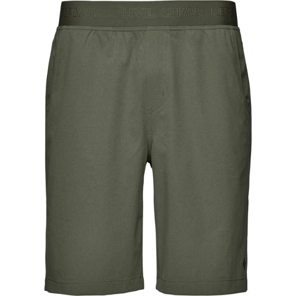 Men's Sierra Adventure Shorts displayed outdoors, showcasing quick-dry fabric