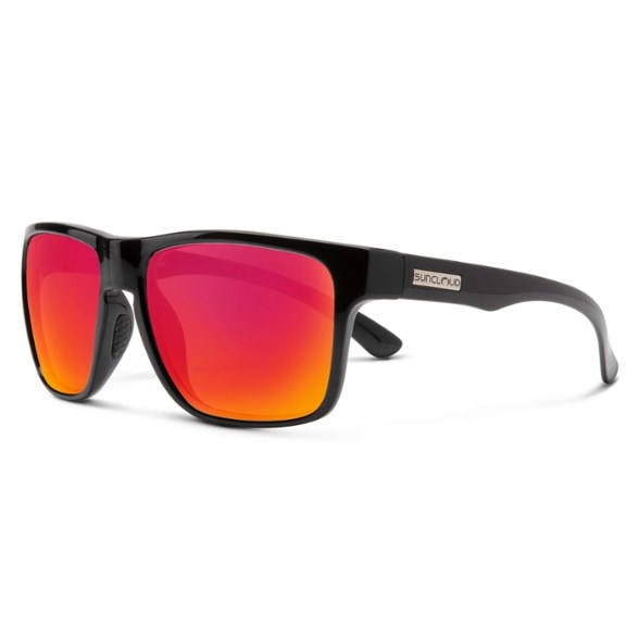 Suncloud Rambler polarized sunglasses with a strong square profile for outdoor sports.