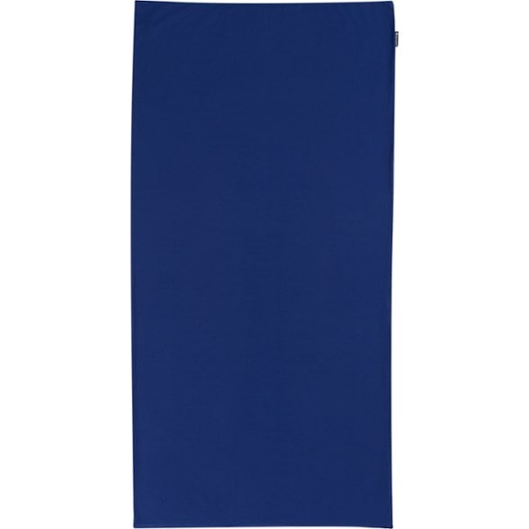 Luxury silk cotton travel liner packed in a zippered pouch for easy carrying.