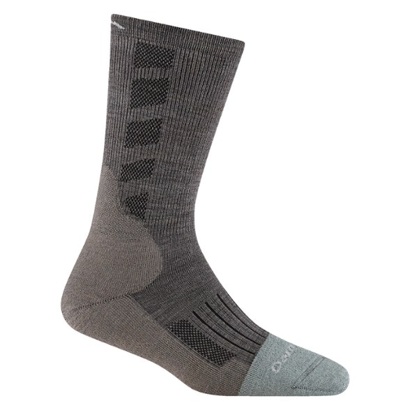 Close-up of Emma Claire merino wool boot socks for women showing soft terry loop cushioning and breathable mesh panels