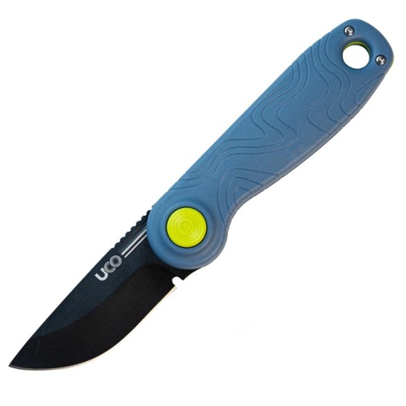 UCO Ingalls Switch-Lok knife showcasing the stylish black TiNi blade finish.