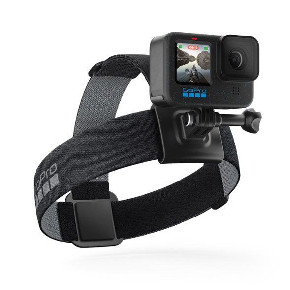 Close-up of the GoPro Head Strap Pro 2.0 showcasing its adjustable features.