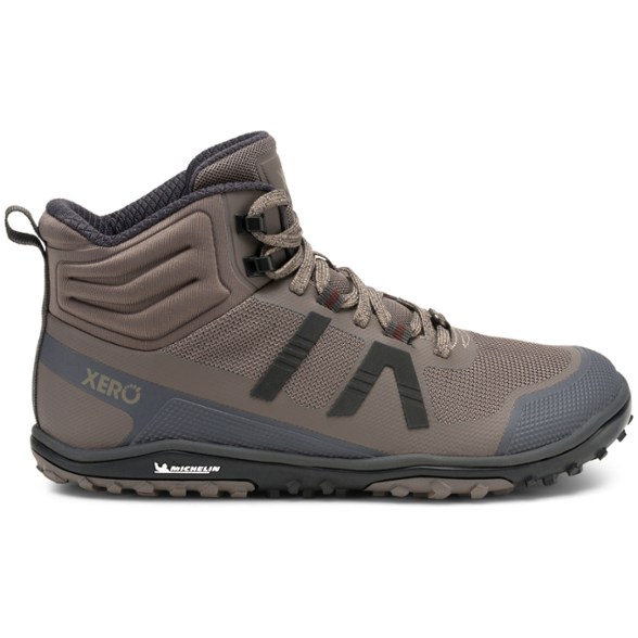 Women's hiking boots side profile showing breathable mesh and lace-up design