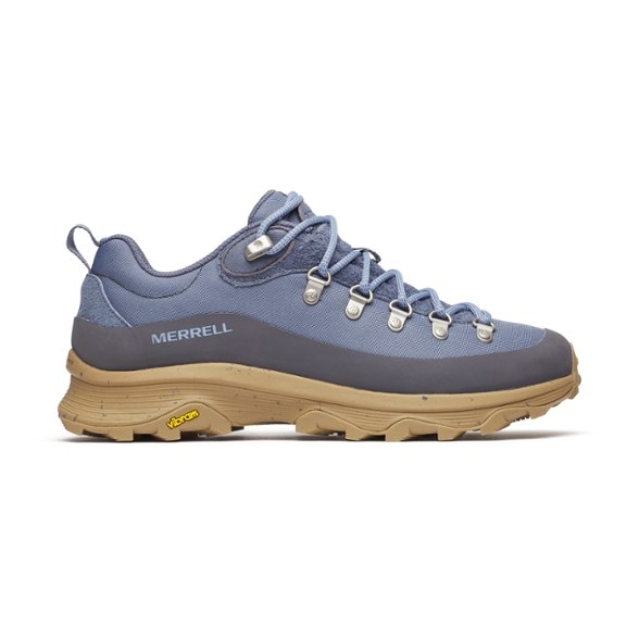 Merrell Ontario SP Lace SE shoes showcasing its durable uppers and padded collars, perfect for hiking.