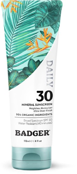 EcoShield SPF 30 Mineral Sunscreen applied on a woman’s arm, showing its lightweight texture.