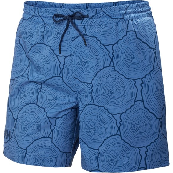 Tofino Solen Men's 6-Inch Quick-Dry Shorts shown in outdoor setting, highlighting fabric and fit.