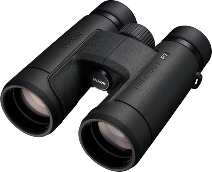 Nikon Prostaff P7 binoculars showcasing a bright field of view for birdwatching.