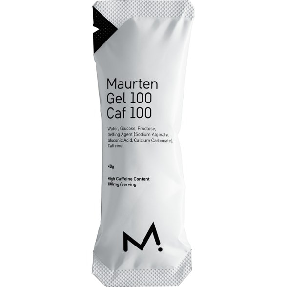 Hydrogel Energy Gel sachet shown in an outdoor running setting.