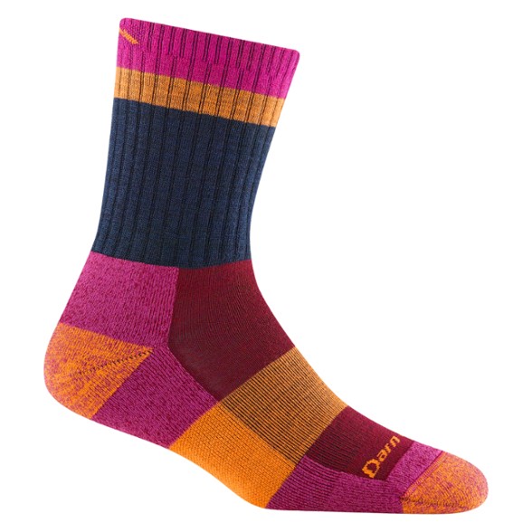 Close-up of Trailblazer Merino Wool Hiking Socks showcasing the terry loops and cushioning.