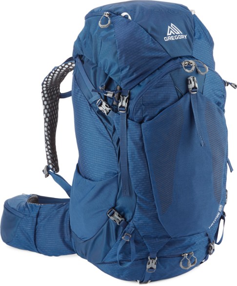 Gregory Katmai 65 Plus Size Backpack showcasing its ergonomic design and spacious compartments.