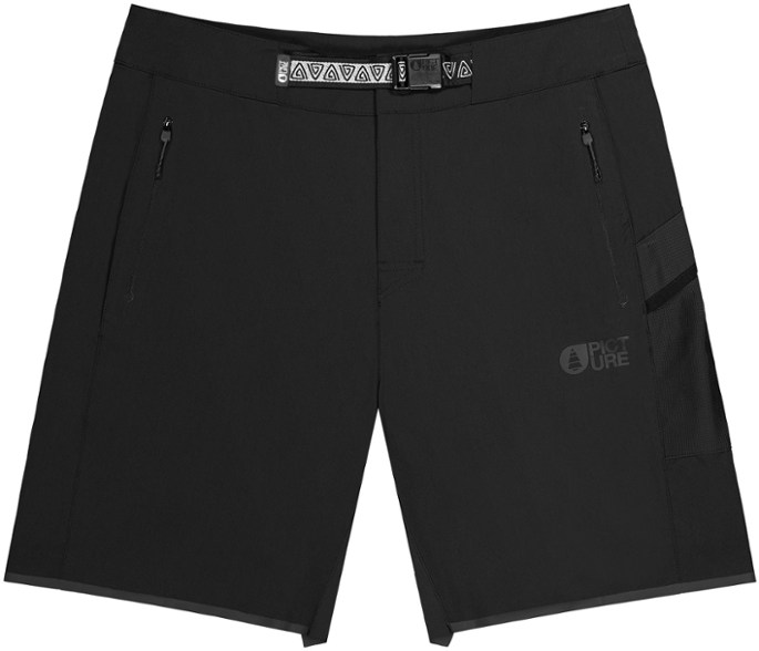Side view of Maktiva Adventure Shorts for Men showcasing zippered pockets and fabric texture.