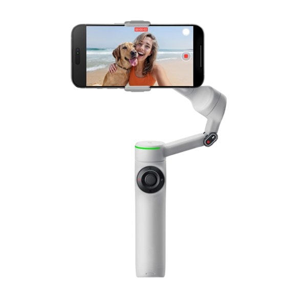 Insta360 Flow 2 Pro gimbal in action capturing a scenic view