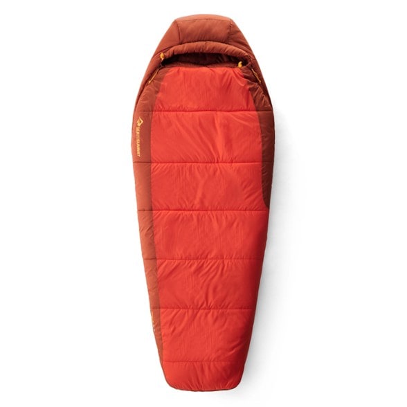 Hamelin Women's sleeping bag showcasing its contour design for side sleepers.