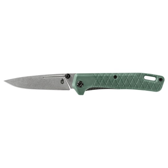 Side view of the ultra-slim folding knife highlighting its sleek construction.