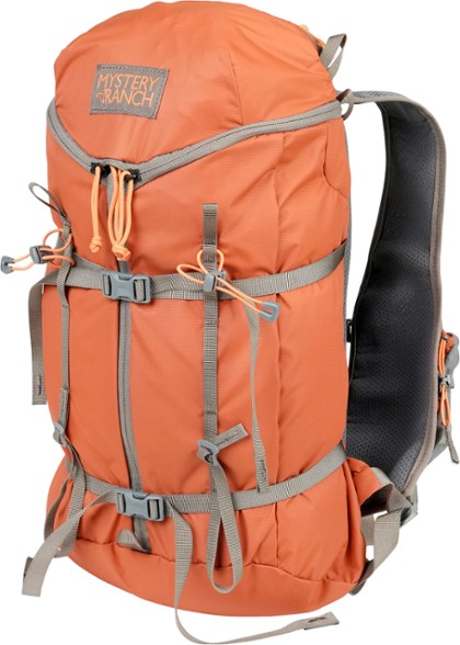 EcoExplorer 20 Hiking Backpack from the side, demonstrating its sleek design.