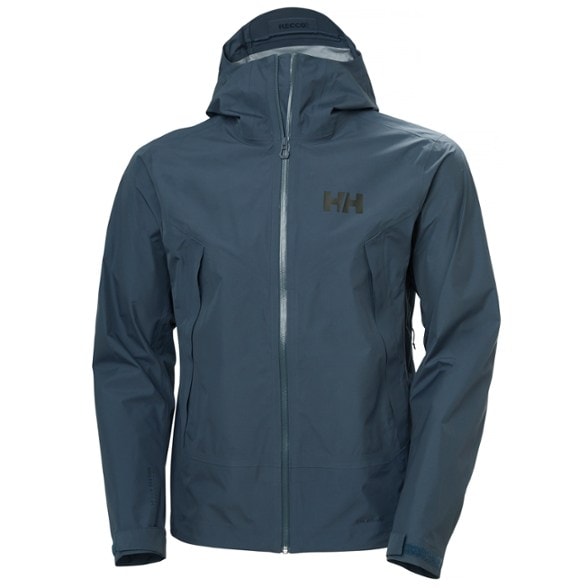 Men's Infinity Shell Jacket showcasing the durable ripstop fabric and adjustable hood.