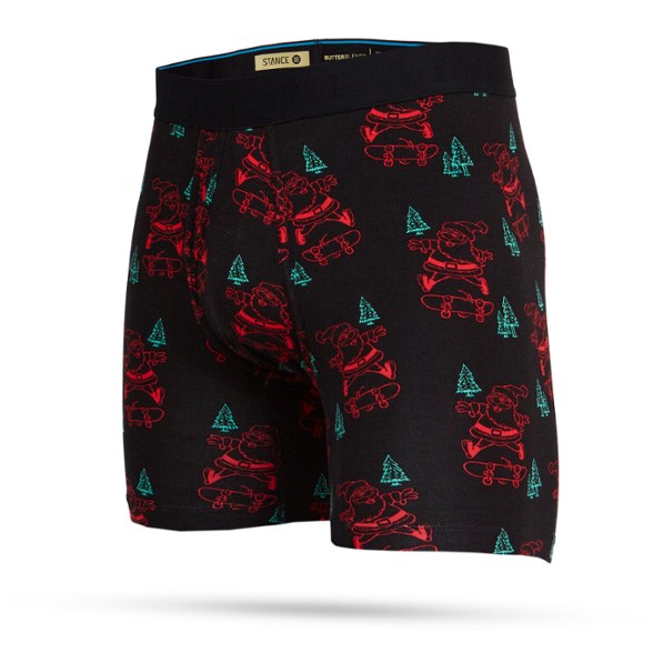 Santa Rips boxer briefs showcasing soft fabric and comfortable fit from the front.