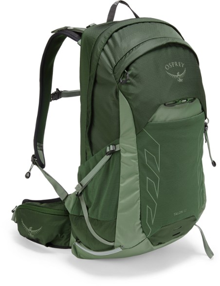 Osprey Talon 22 Multisport Backpack showing its breathable back panel and straps