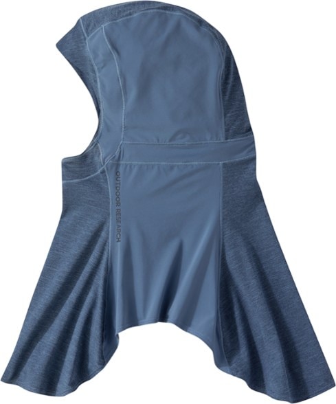ActiveCool Sport Hijab for Women, showcasing its cooling fabric and secure fit during a hike.