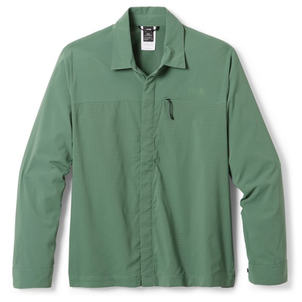 Eco-Friendly Women's Hiking Shirt front view showcasing UPF protection.