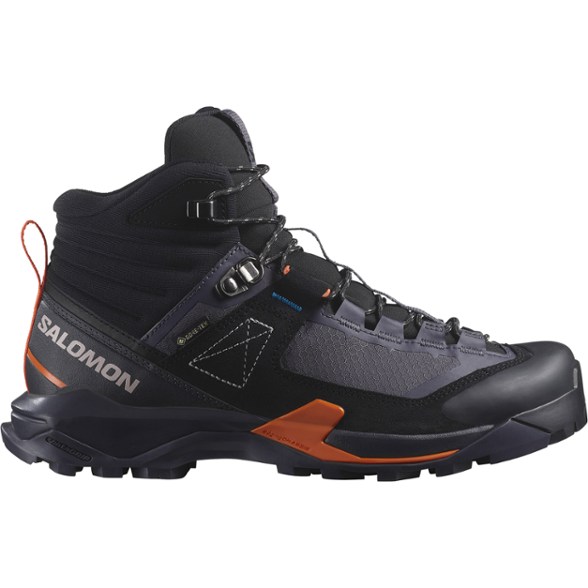 Alpine Explorer Women's GORE-TEX Hiking Boots from the side, showcasing their rugged design.