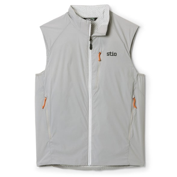 Close-up of Dawner Men's Packable Insulated Vest showcasing the diamond-grid interior.