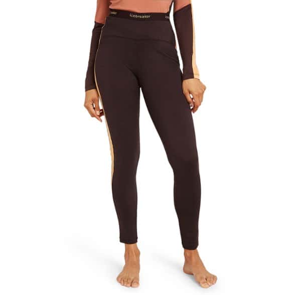 Front view of women's Sonebula Merino 200 Thermal Base Layer Leggings showcasing the soft fabric.