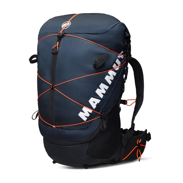 Mammut Women's Ducan Spine 50-60 Backpack showing front view with pockets