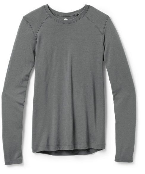 Kids wearing cozy merino wool base layer during outdoor play