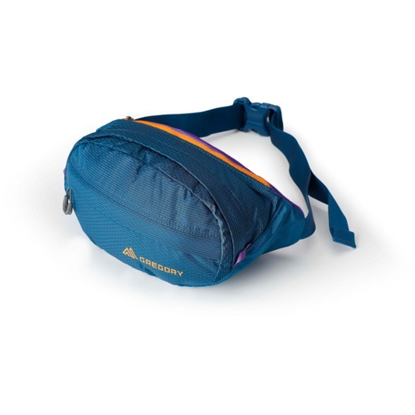 Gregory Nano Adventure Waist Pack in action on a hiking trail.