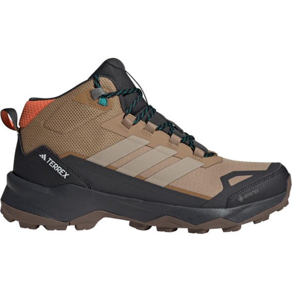Men’s GORE-TEX Skychaser Mid Hiking Boots from the side, highlighting the breathable mesh and overlays.