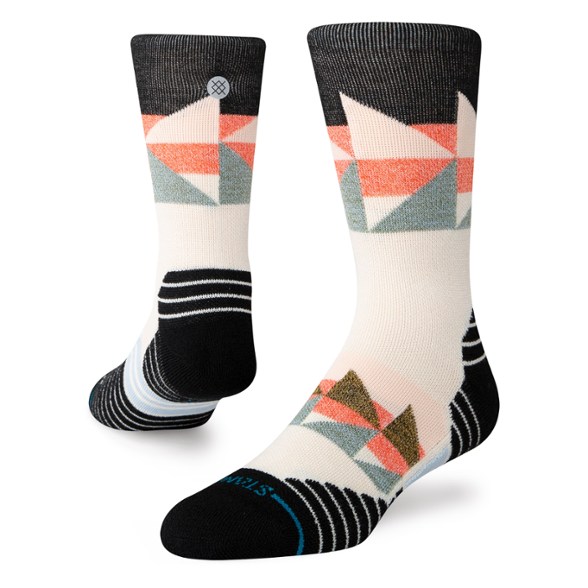 Close-up of Endurance Merino Crew Socks showcasing the texture and design.