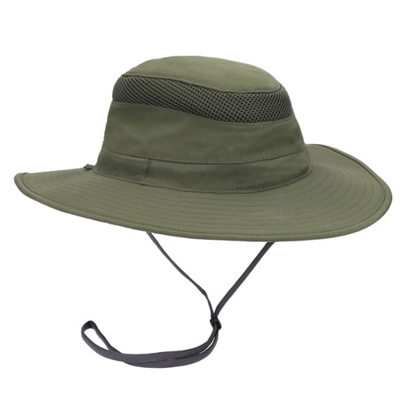 Front view of the Altitude Quest UPF 50+ sun hat, showcasing its breathable fabric and adjustable chin cord.