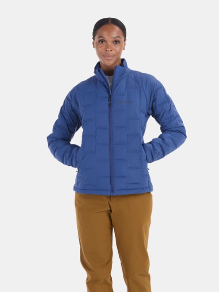 Front view of MountainReady Women's Insulated Jacket showcasing warmth and mobility.