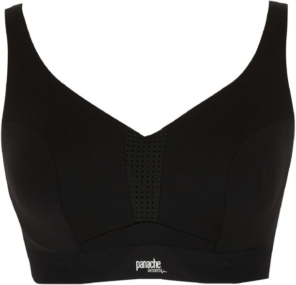 Panache Sport Endurance Wired Sports Bra front view, showcasing its supportive design for running.