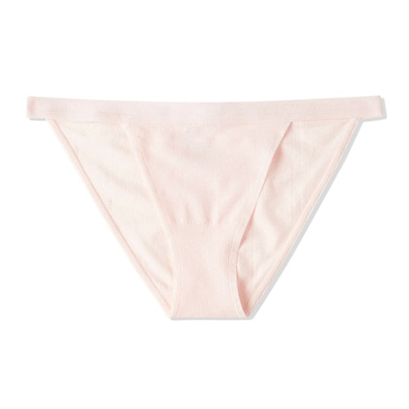 EcoLyte Comfort Bikini Underwear showing front and back views, highlighting the soft fabric and elastic waistband.
