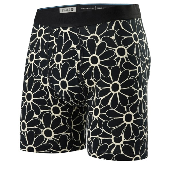 Side view of ultimate comfort boxer briefs showcasing the stretch fabric.