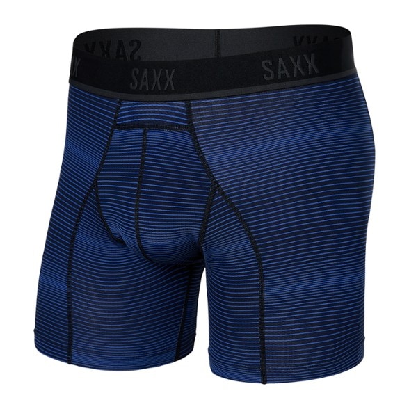 Front view of Kinetic Light Compression Boxer Briefs showcasing moisture-wicking fabric.