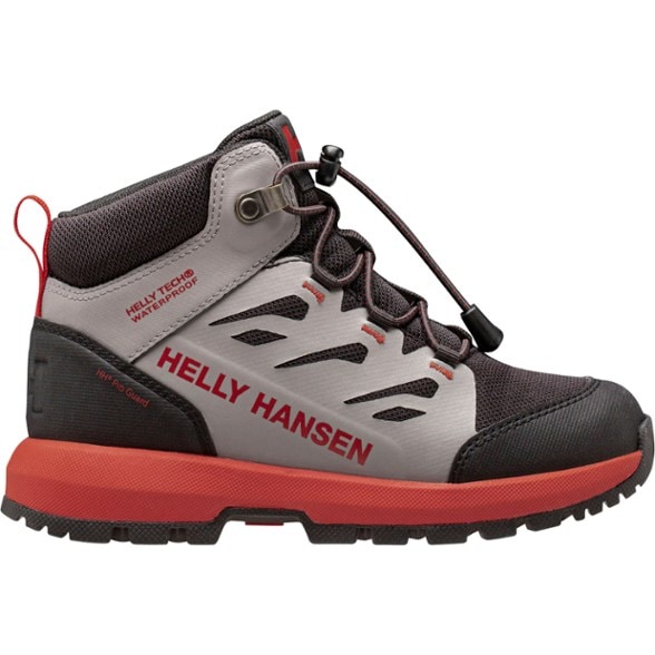 Adventure Ready Kids Waterproof Hiking Boots in action on a hiking trail