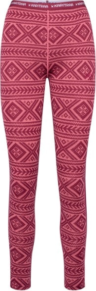 Kari Traa Women's Merino Base Layer Pants in action during winter sports