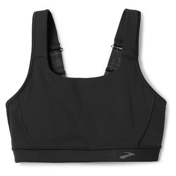 Front view of the Versatile High Impact Sports Bra 2.0, highlighting its adjustable straps and sleek design.