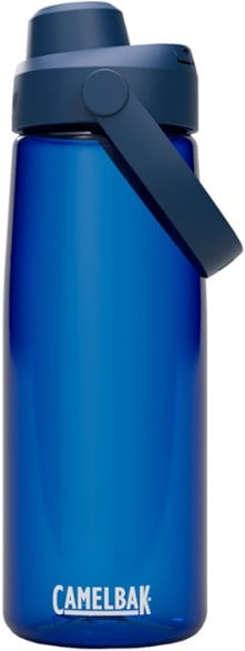Front view of ThriveFlow Chug Sports Bottle showing flip-top lid and ergonomic handle
