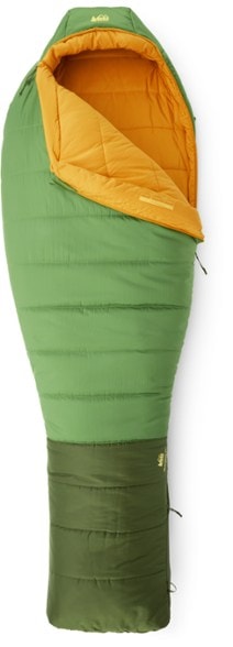 Trailmade 20° mummy sleeping bag showcasing its water-resistant shell and DWR finish.