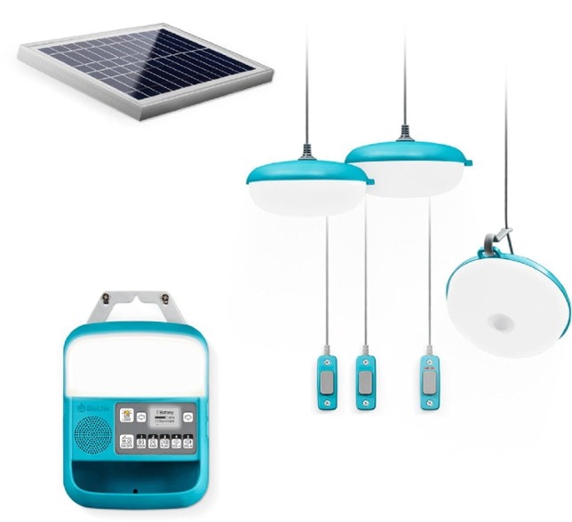 BioLite SolarHome 625 solar panel setup for off-grid power