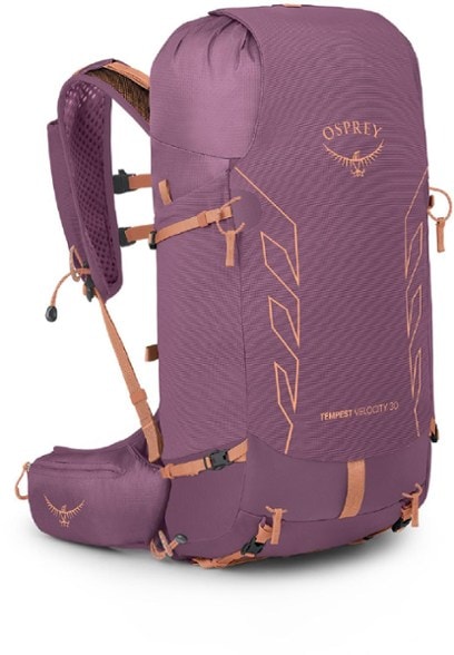 Osprey Tempest Velocity 30 Women's Backpack showing front view with running vest features.