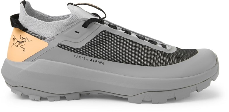 Side view of Arc'teryx Vertex Women's Approach Shoes highlighting the Matryx upper and secure fit.